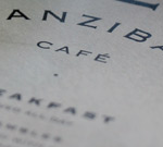 Zanzibar Menu
